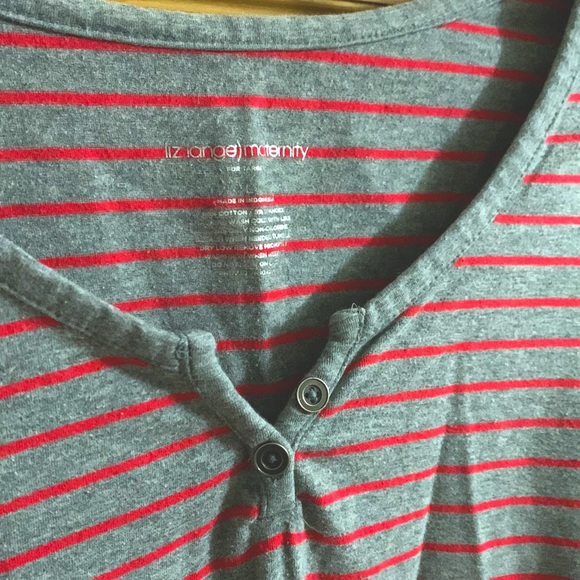 Liz Lange Maternity Top - LG - Picture 2 of 4
